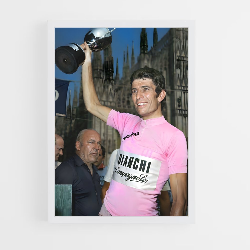 Poster La Gloire en Rose – affiche Cyclisme (vue 3)